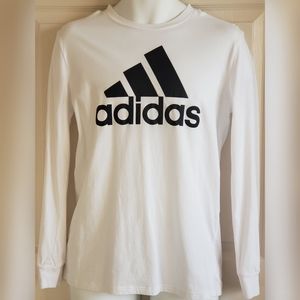 Boys Adidas Long Sleeve Tee
